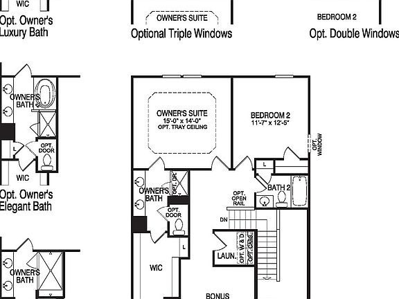 Second Floor Options