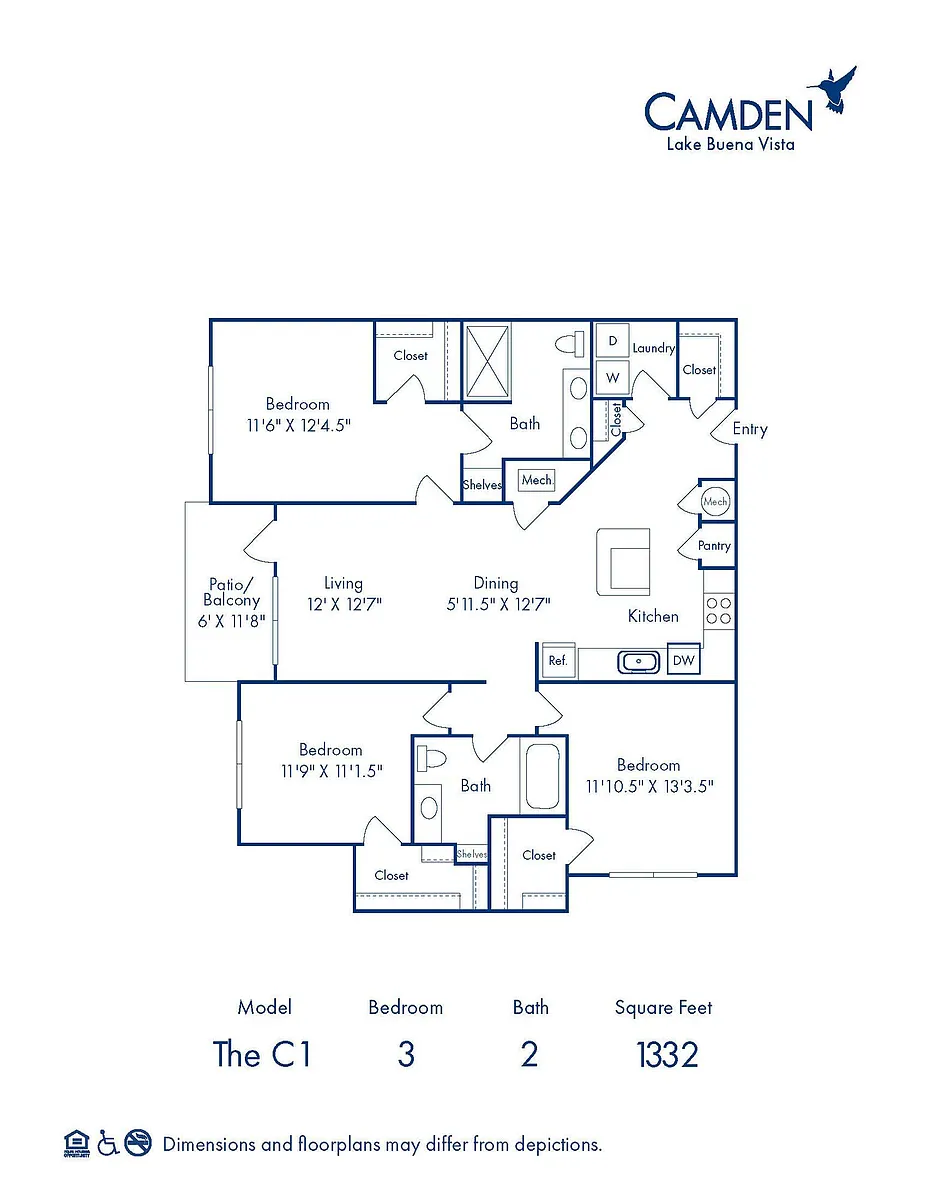 Floor plan C1