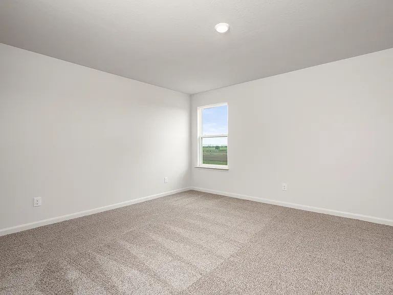 The secondary bedrooms are great spaces for children's bedrooms or guest rooms.