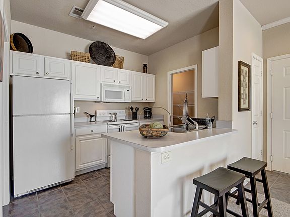 Bright Galley Kitchen