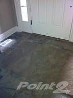 Entry tile floor