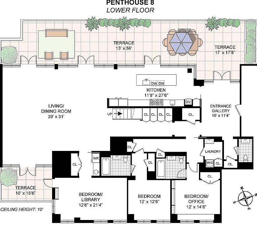 1st image of 140 W 12th St Unit Penthouse 8