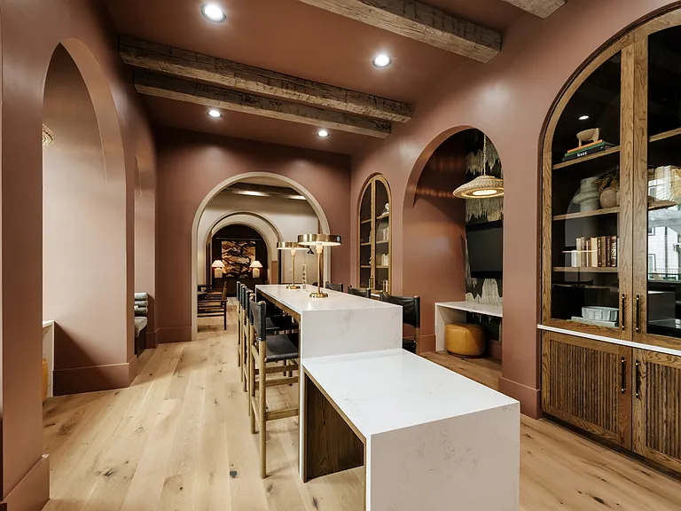 Modern Co-working hub with WIFi connectivity at Asher Apartments