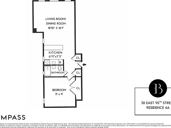 2nd image of 30 E 95th St APT 4A