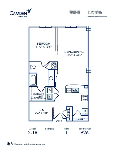 Floor plan 21B