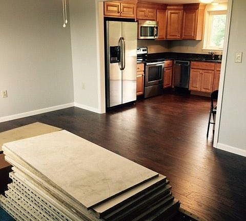 Open concept living at it's best! Huge living room open to t