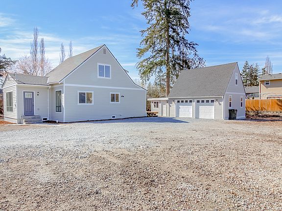 View from extra side parking