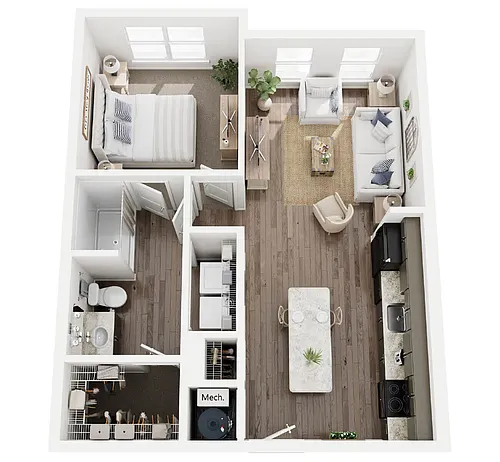 Floor plan A1-40