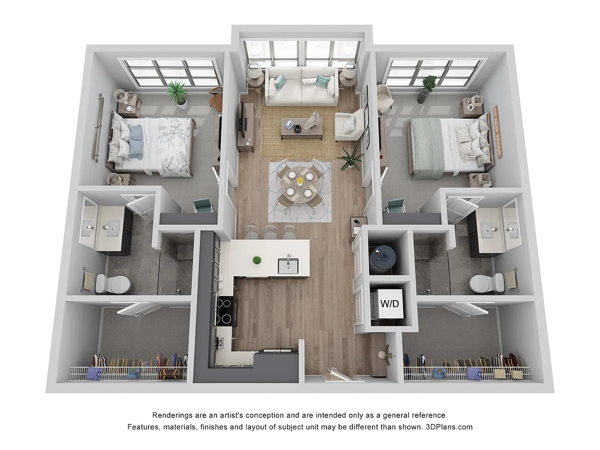 Floor plan B-2A1