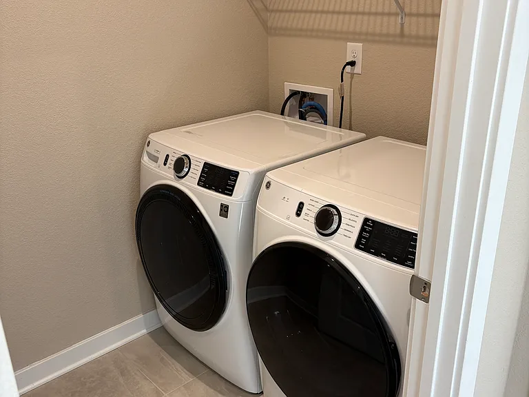 Laundry Room with Washer and Dryer