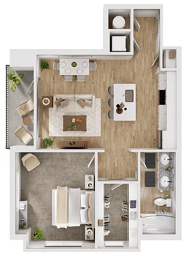 Floor plan The ONeill