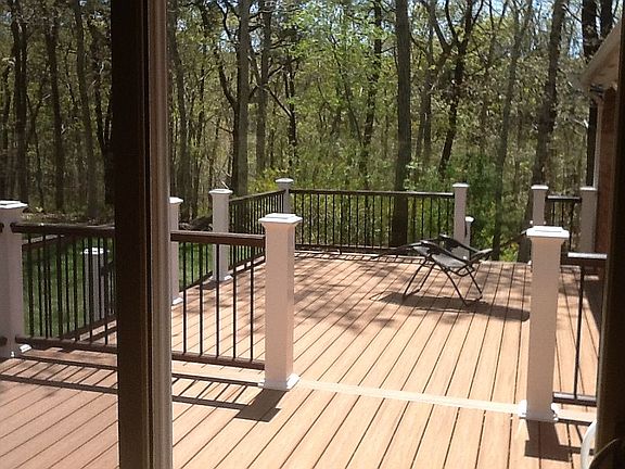 Backyard view on Scargo Hill