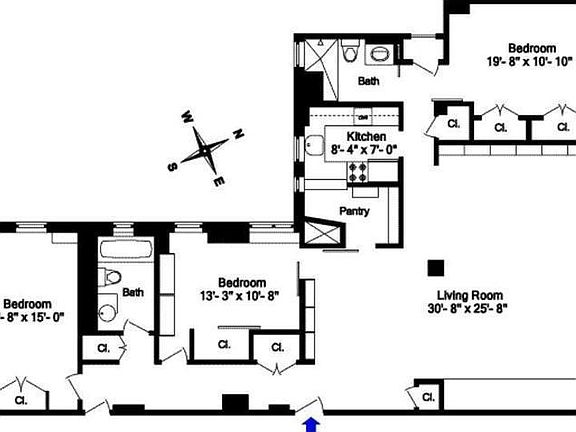2nd image of 340 W 84th St #4BE