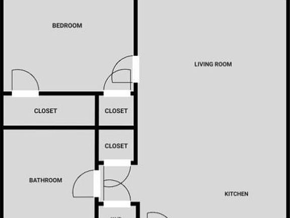 2nd image of 550 W 54th St APT 27M