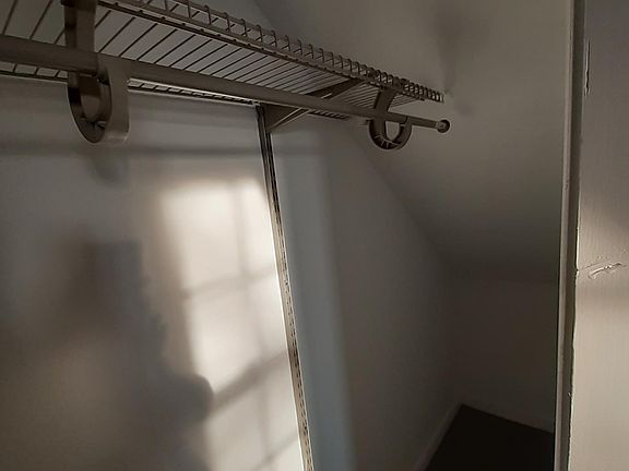 Closet in 1st bedroom