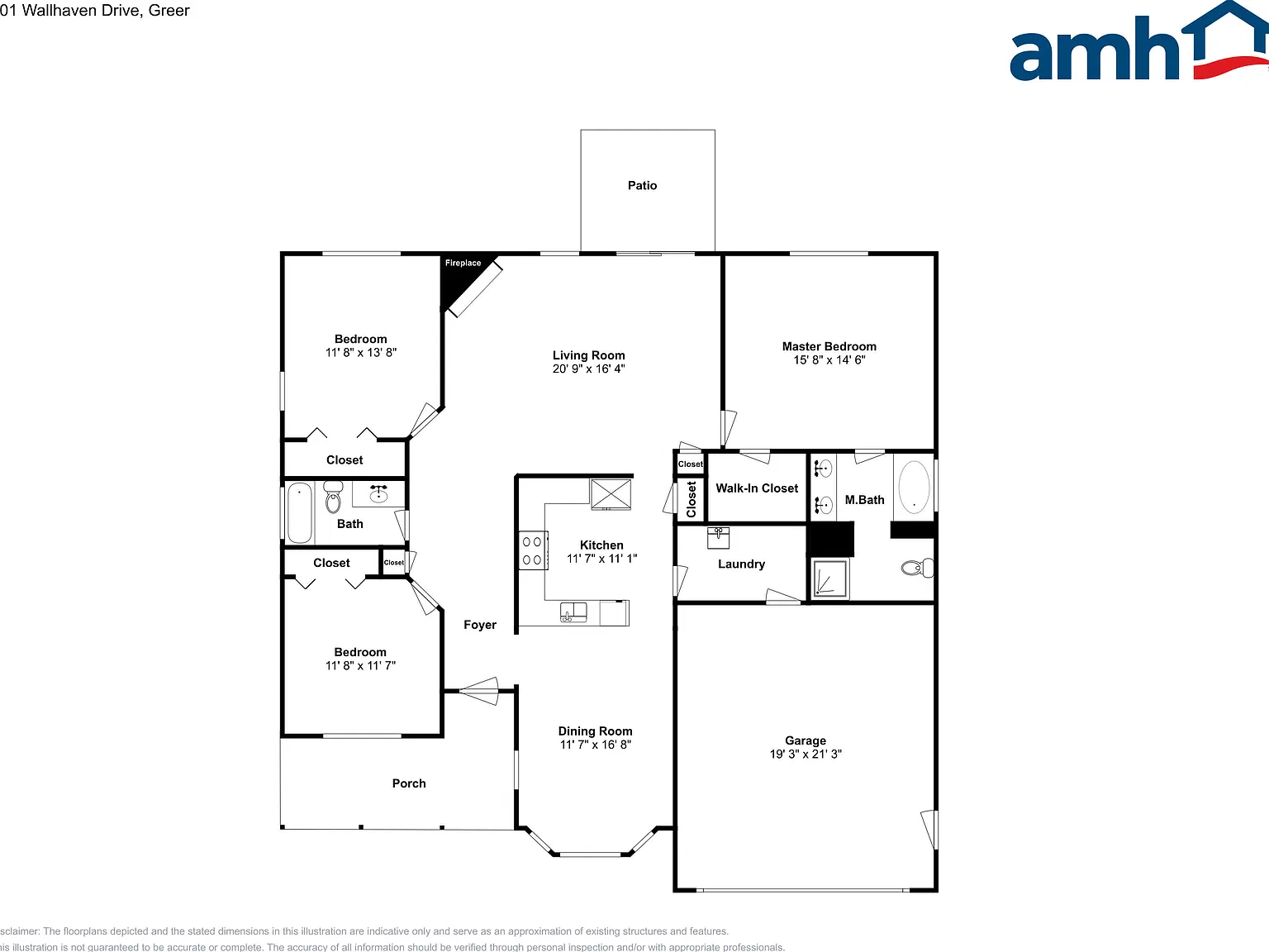 3 bed, 2.0 bath, 1705 sqft, $1,875 — Photo 2