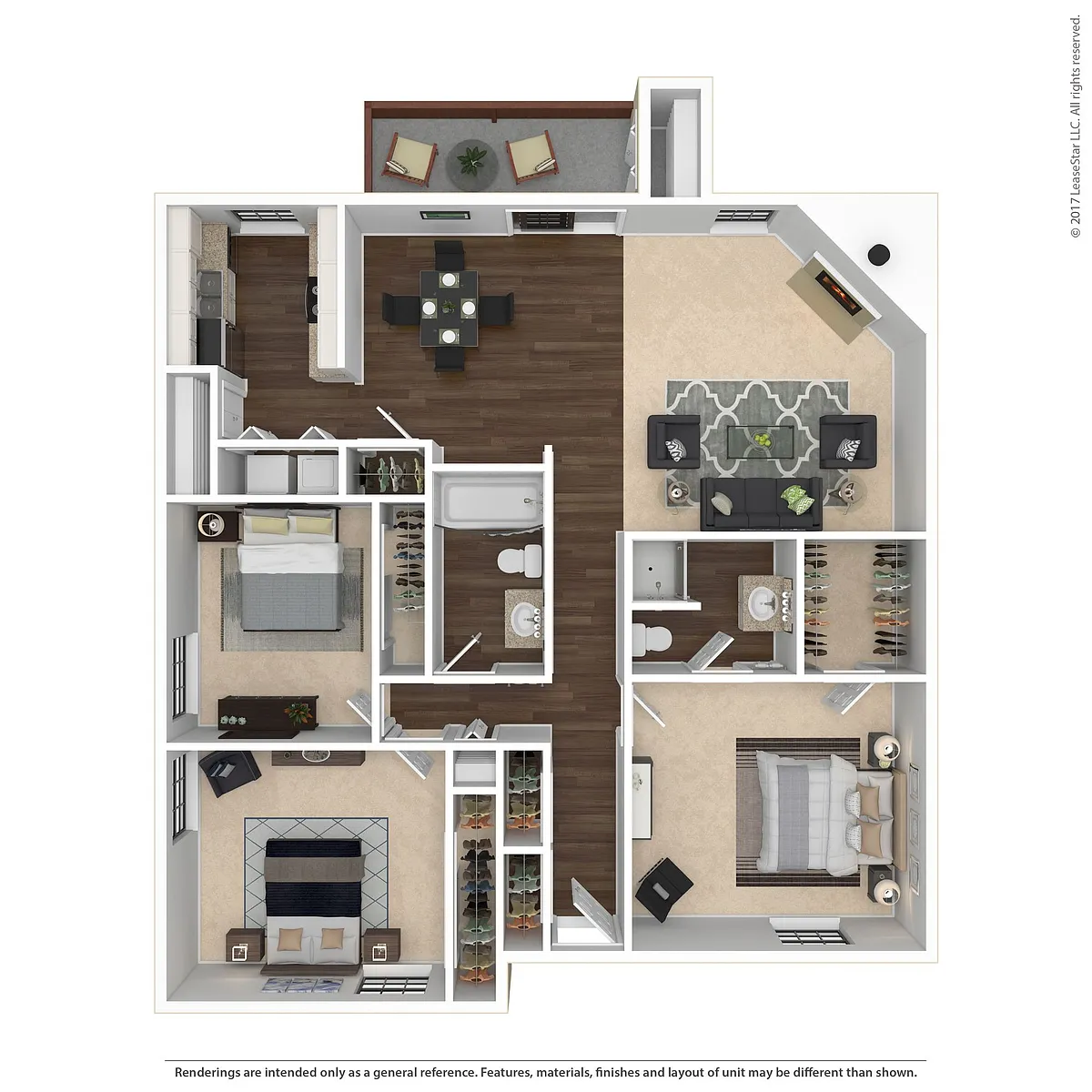 Floor plan C2F