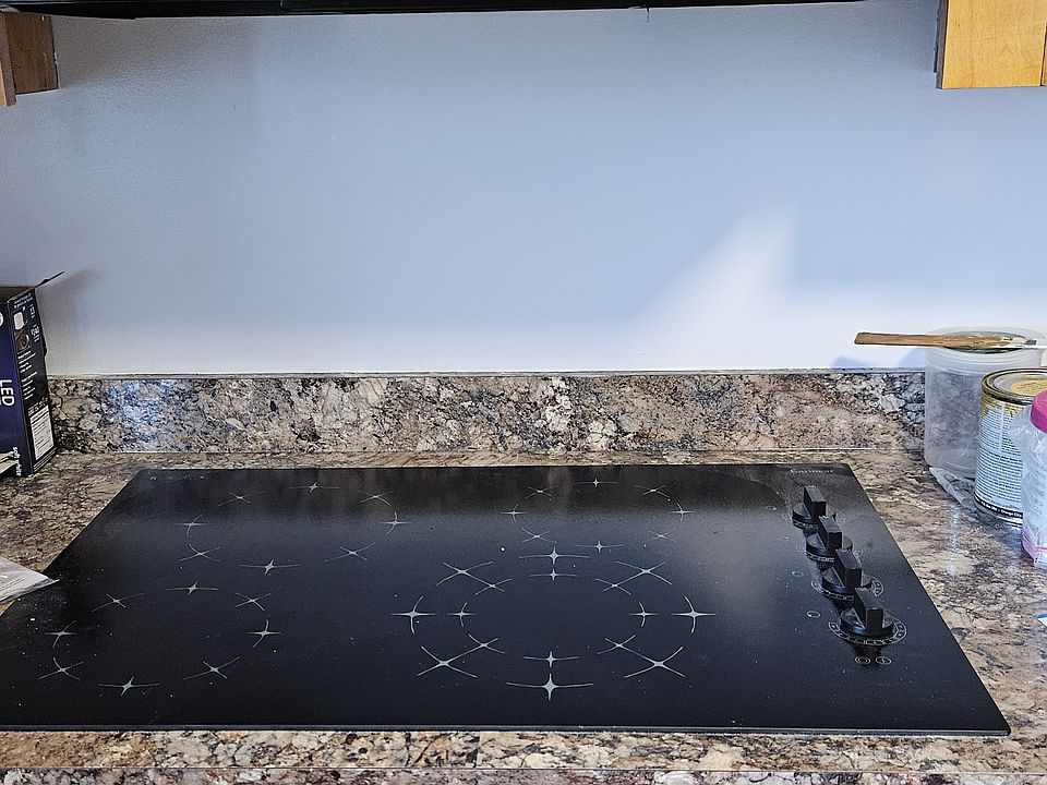 New stove top