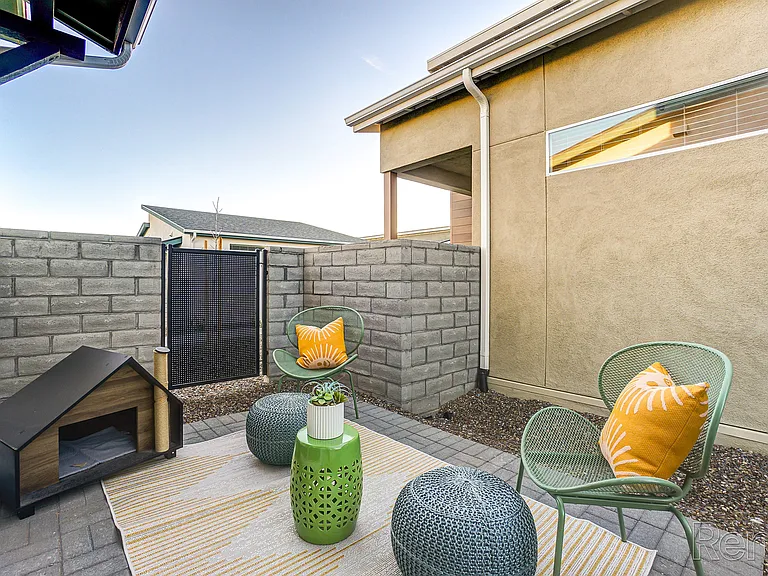 Cozy Private Backyard | Apartment Homes in Prescott Valley, AZ | The Flats at Jasper