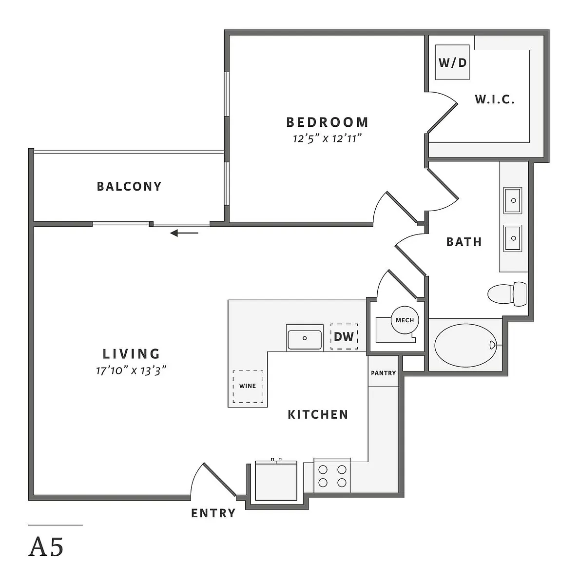 Floor plan A51