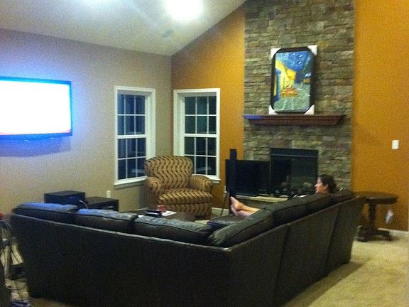 New Flooring is going in Family Room and Master