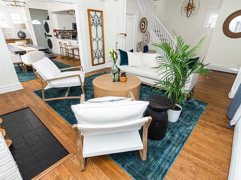 Living Room, Dining, Kitchen and Laundry