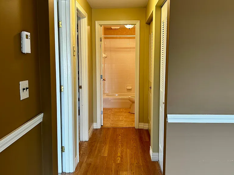Hallway from living room