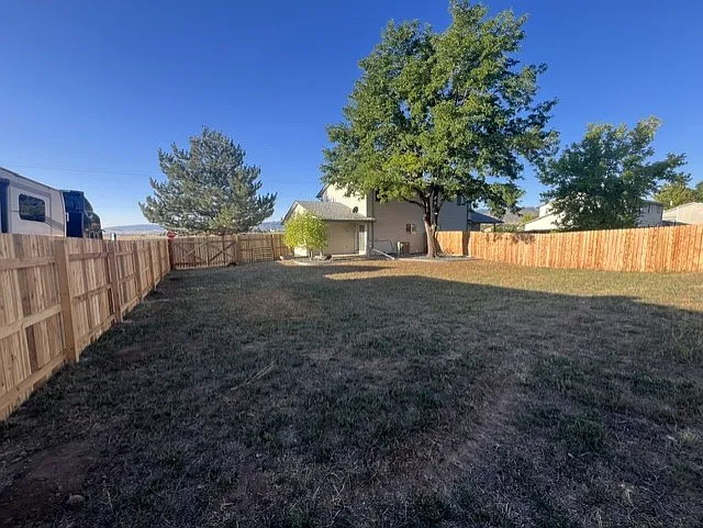BACK YARD.