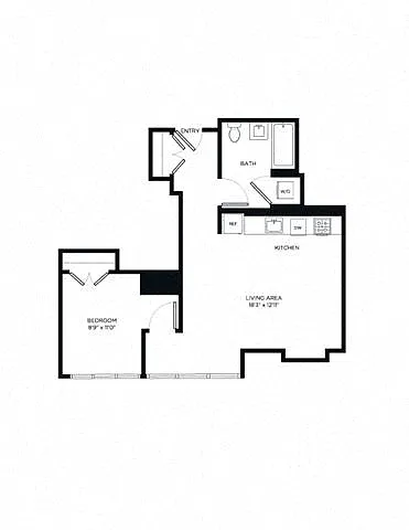 Floor plan 1P