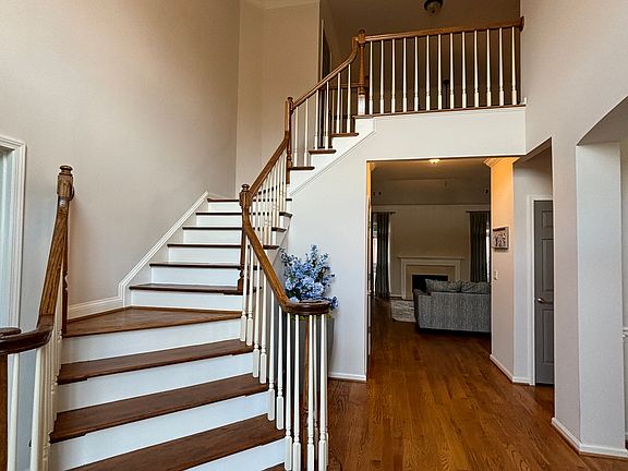 Grand open foyer entrance.
