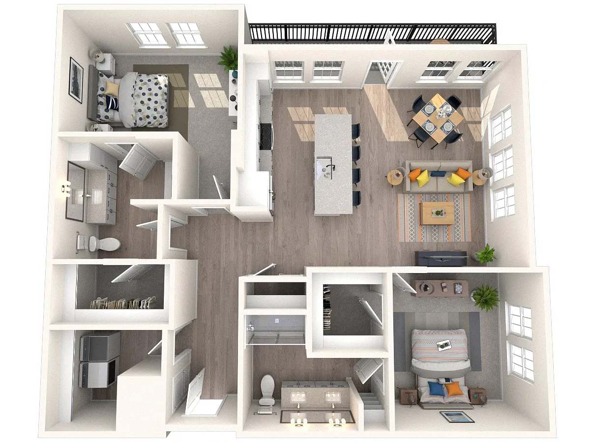 Floor plan B2