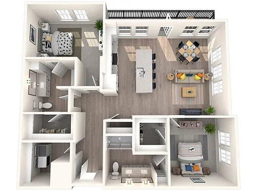 Floor plan B2