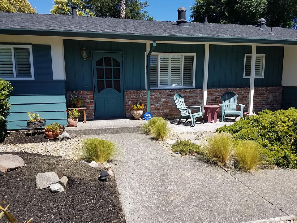 Front door and porch