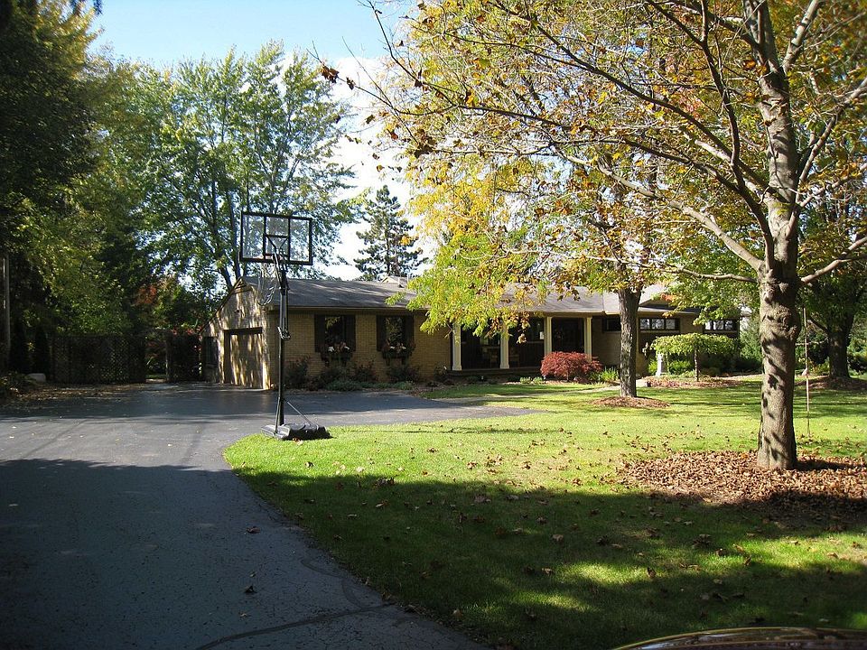 Driveway and House
