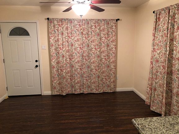 Entryway + living room