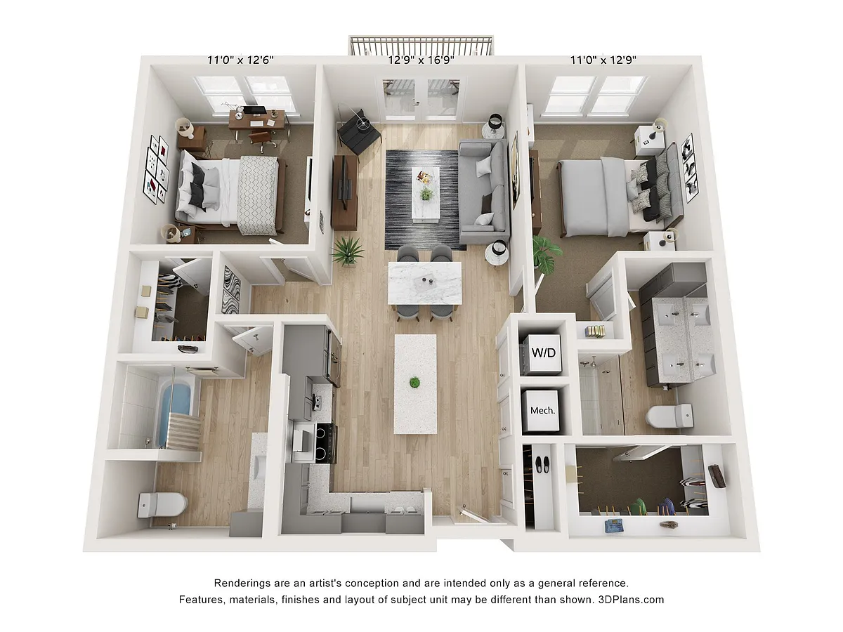 Floor plan B2