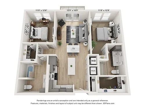 Floor plan B2