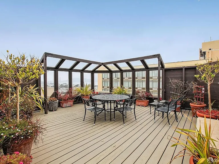 Shared roof deck