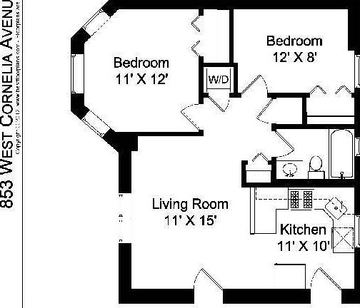 2nd image of 859 W Cornelia Ave #2K