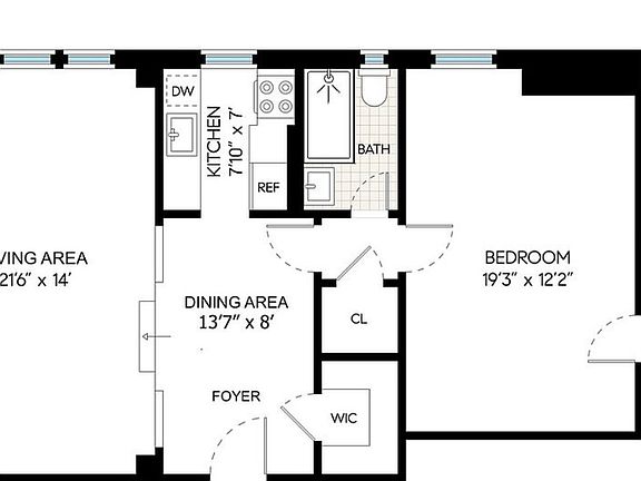 2nd image of 302 W 12th St APT 8F