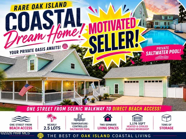2008 E Oak Island Drive, Oak Island, NC 28465