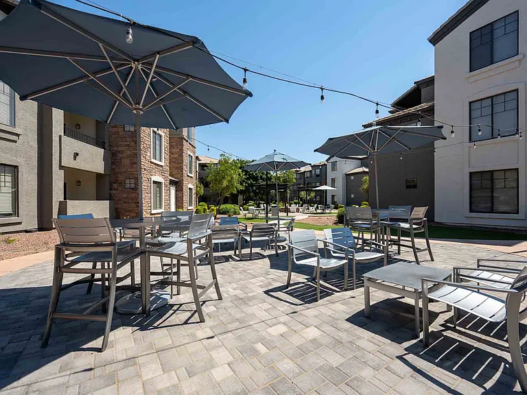 Zone, Glendale, AZ, Outdoor Seating Area