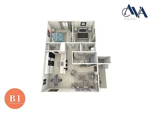 Floor plan B1