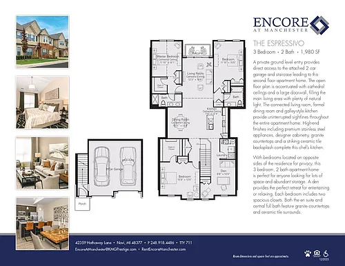 Floor plan Espressivo