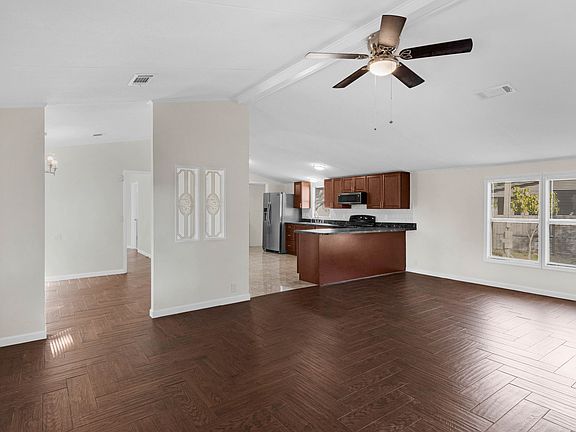 Living area as soon as you enter the home.