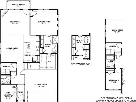 Explore luxury residential architecture with a modern design in this elegant single-family home floo