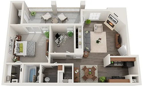 Floor plan B1