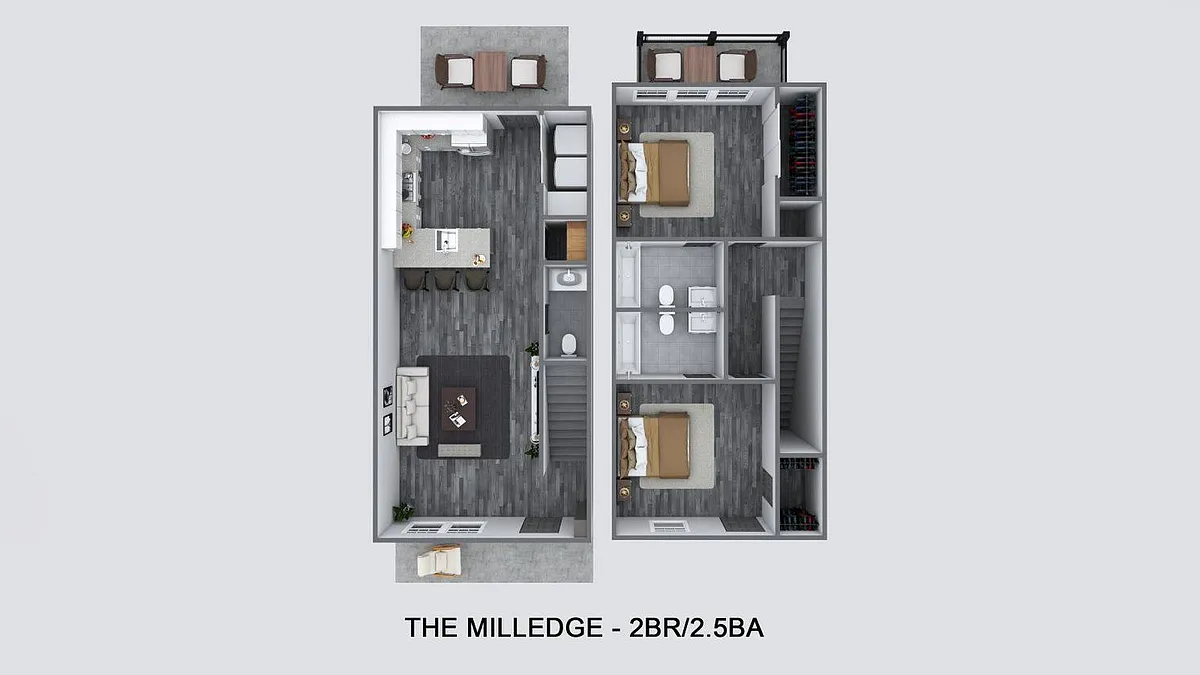 Floor plan The Milledge