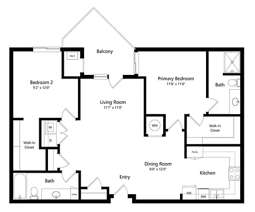 Floor plan Metz