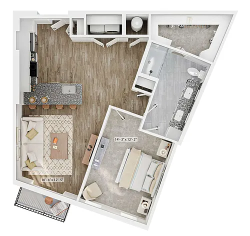 Floor plan A17